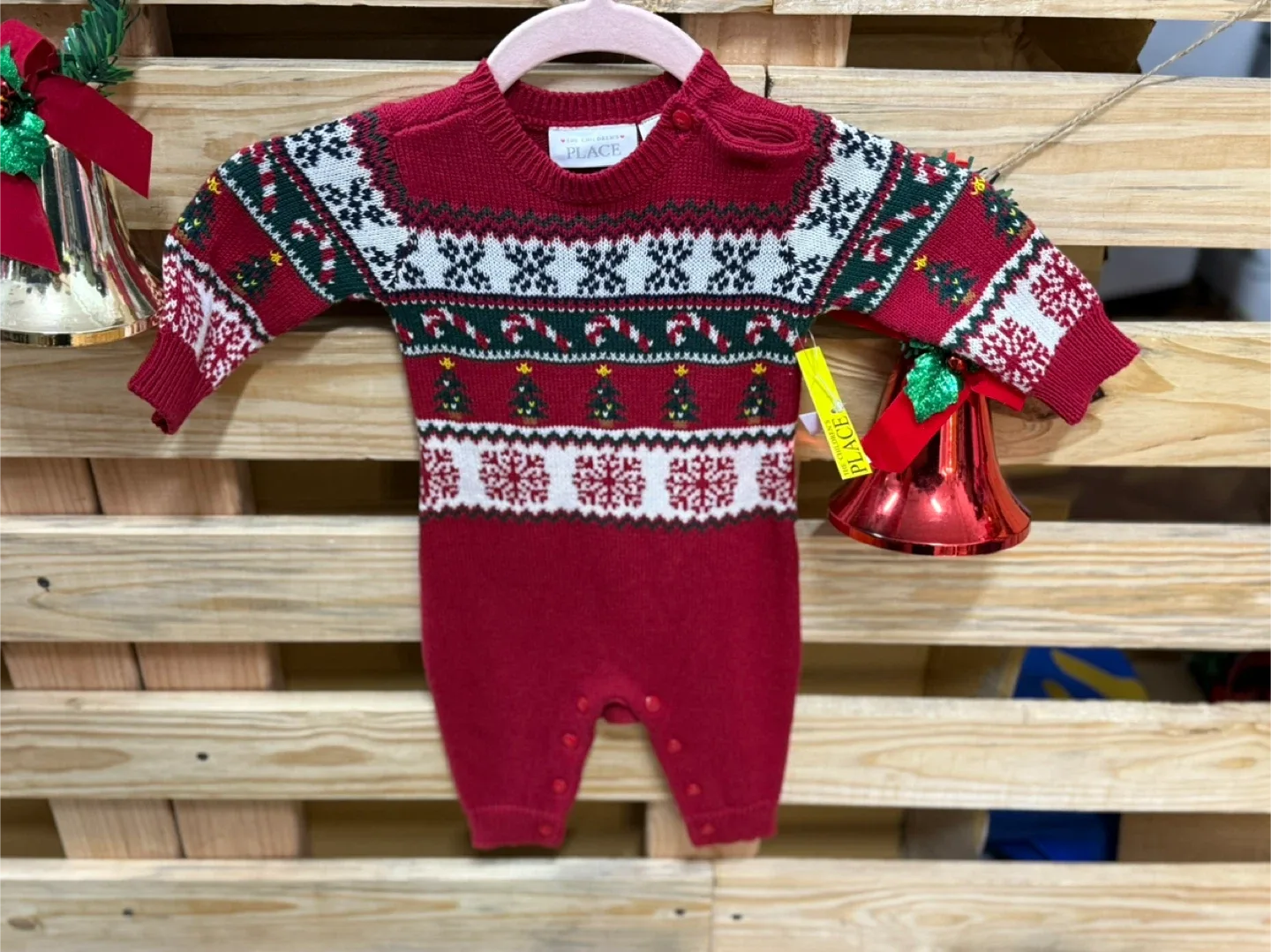 The Children's Place Christmas Romper