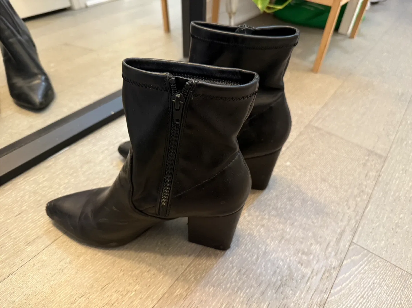 Call it spring  Black Ankle Boots - Size 10