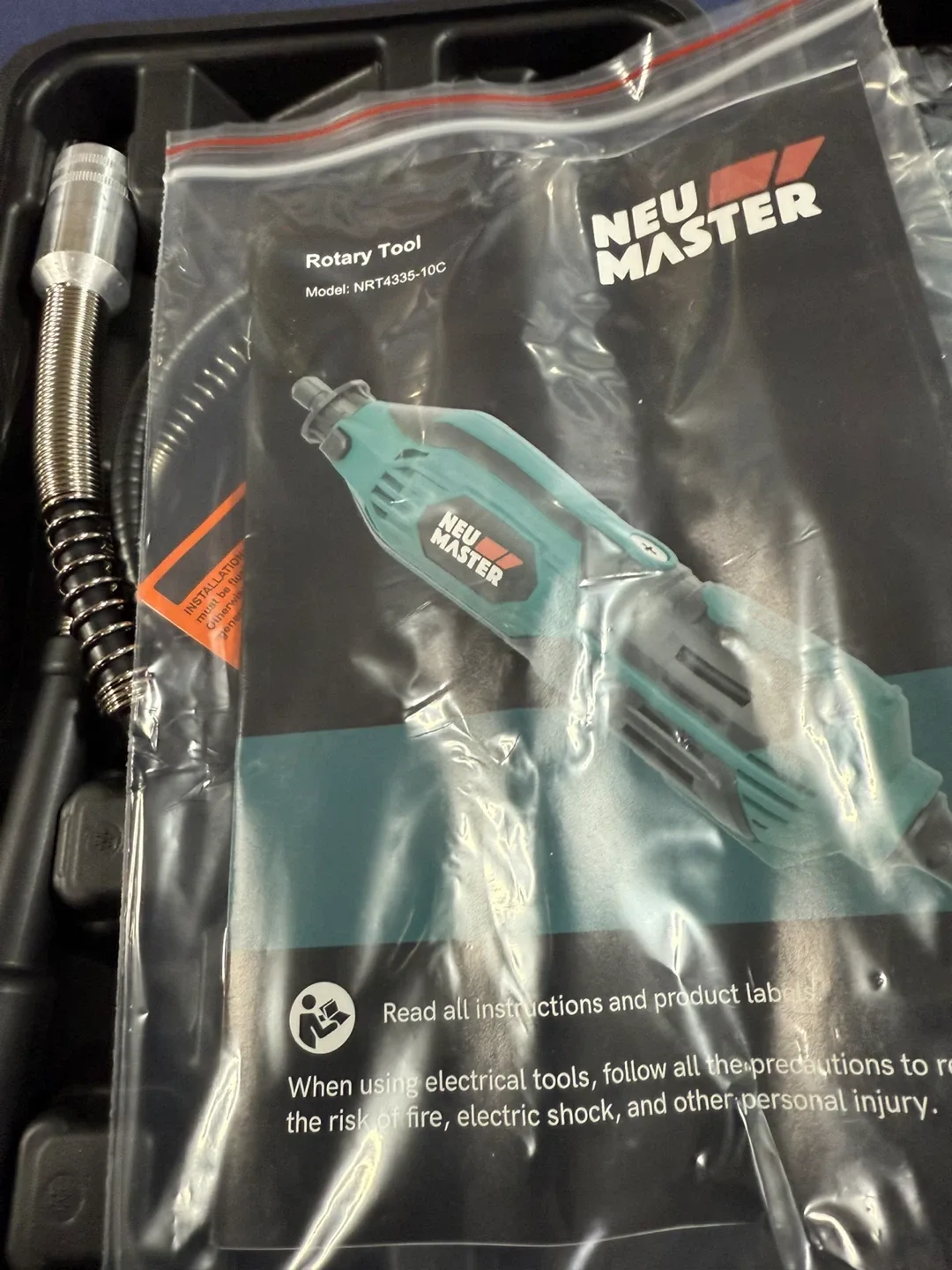 NEU MASTER Rotary Tool Kit - New! #CLEANOUT image indicator(5)