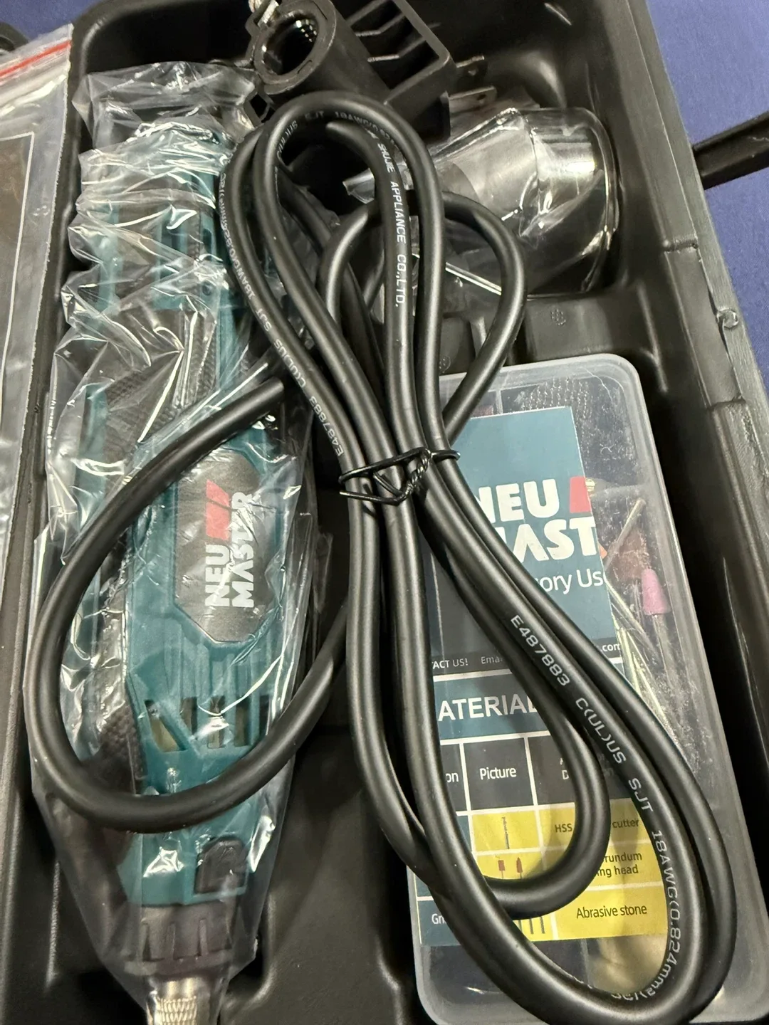 NEU MASTER Rotary Tool Kit - New! #CLEANOUT image indicator(6)