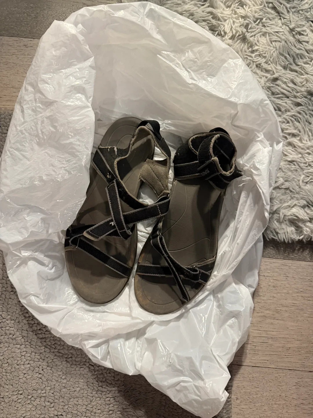 Teva Sandals, Dickies Backpack, sports bra#cleanout image indicator(2)