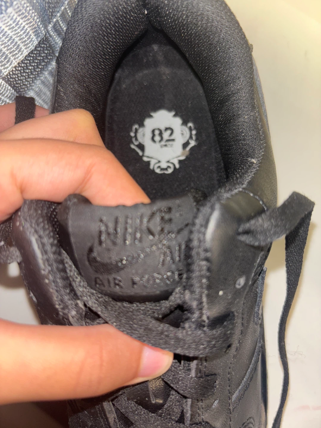 Nike Air Force 1 '07 Black US 8.5 - photo 3