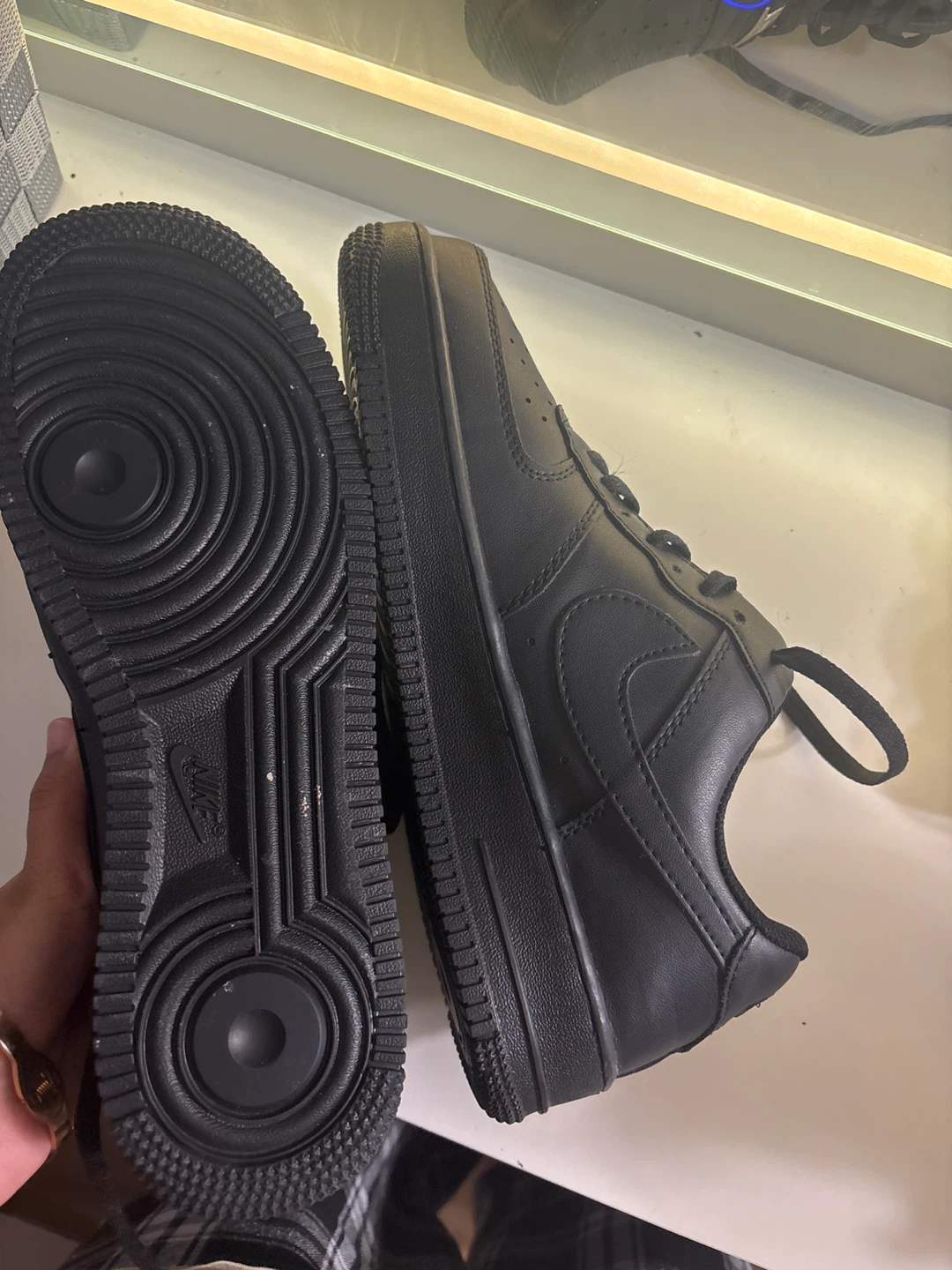Nike Air Force 1 '07 Black US 8.5 - photo 4
