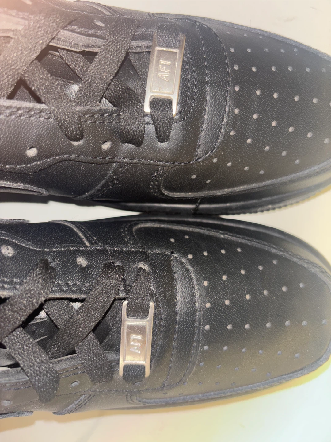 Nike Air Force 1 '07 Black US 8.5 - photo 2