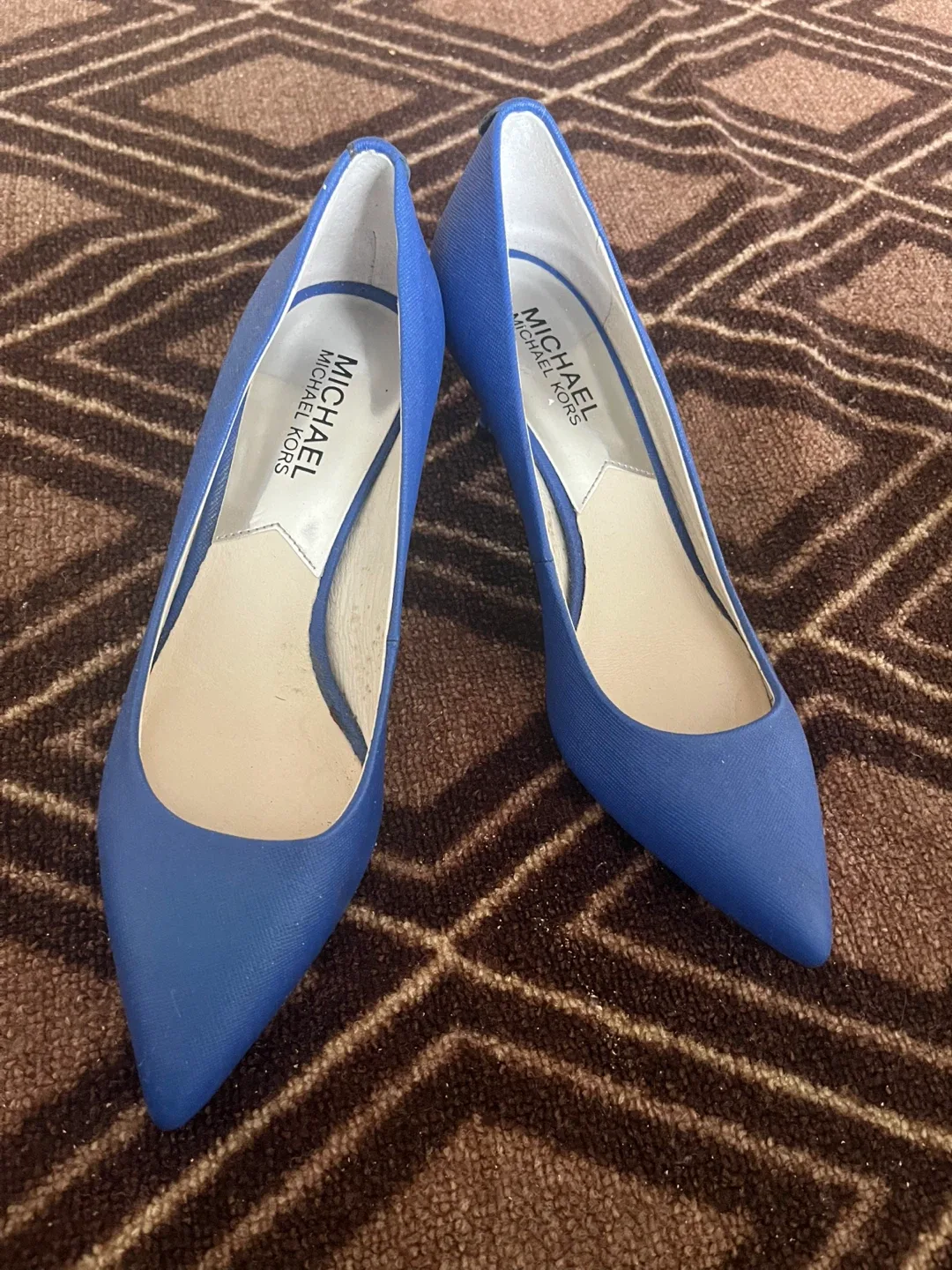 Michael Michael Kors Blue Heels