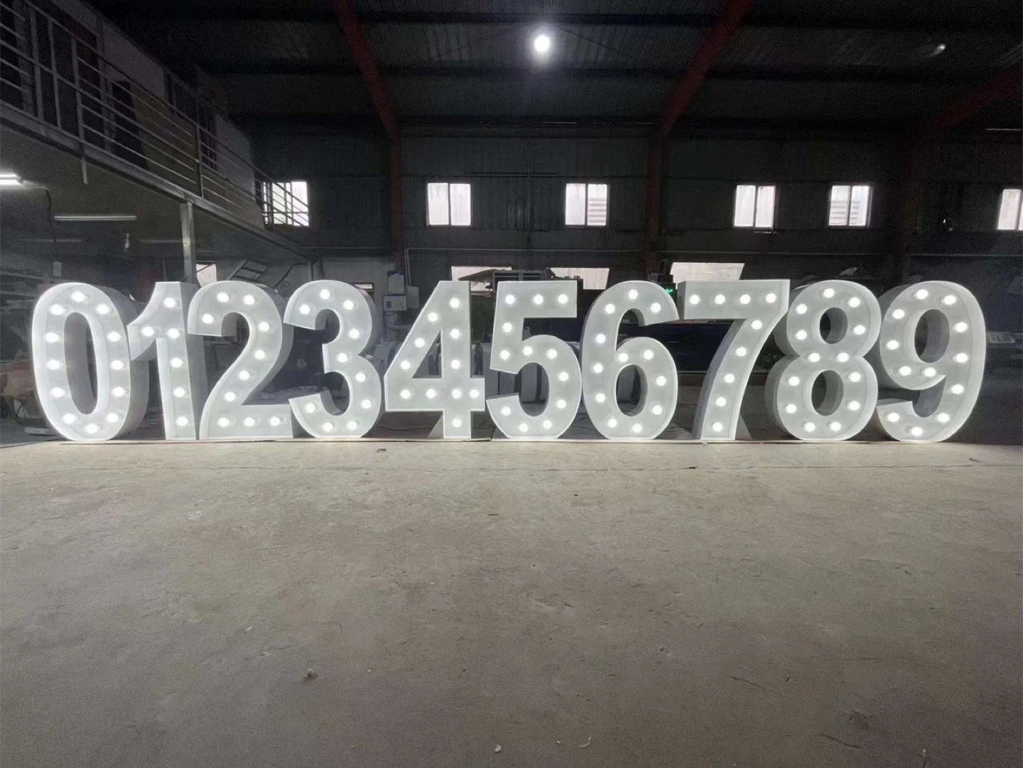 Illuminated Number Signs (0-9) image indicator(3)