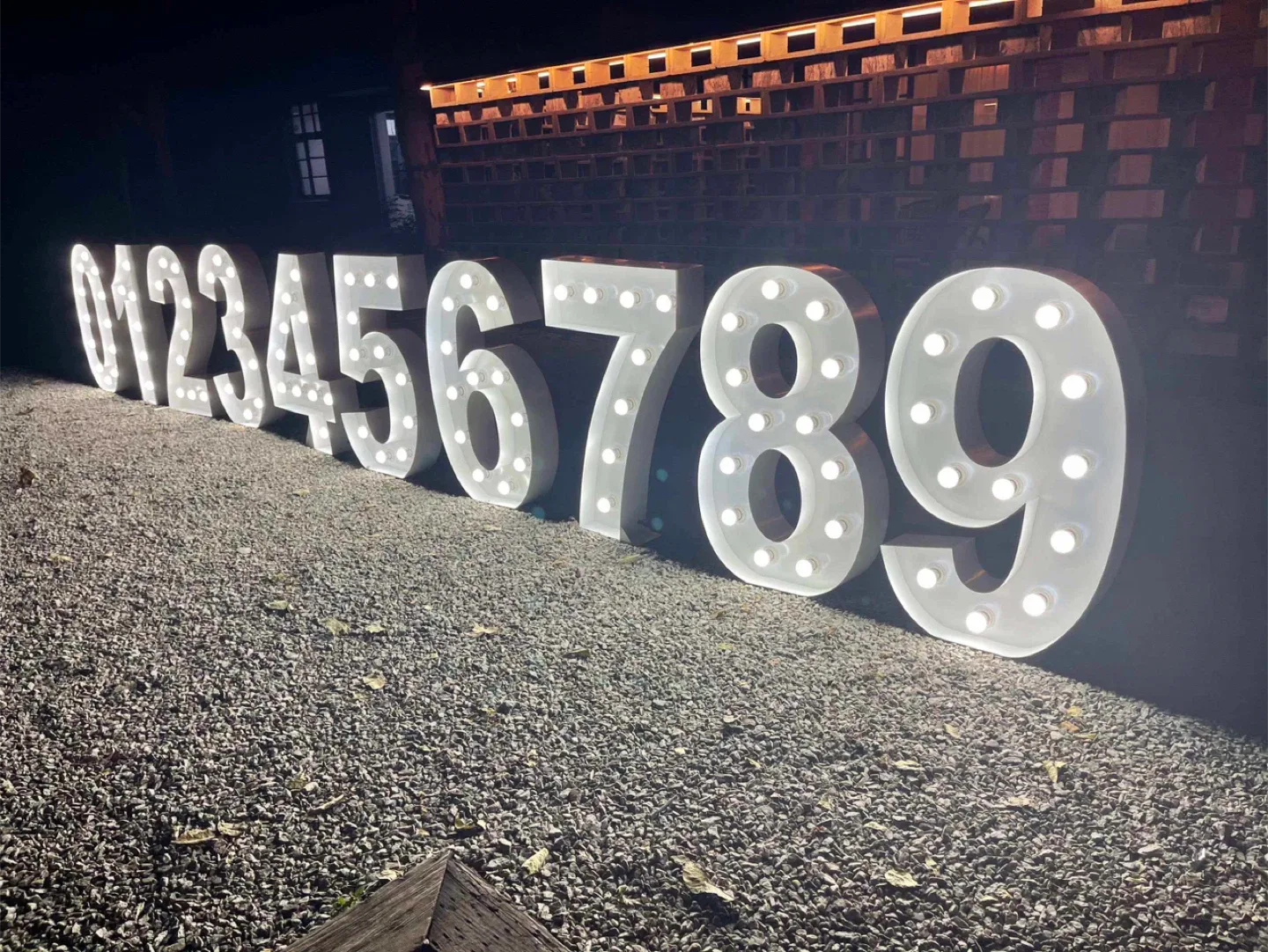 Illuminated Number Signs (0-9) image indicator(2)