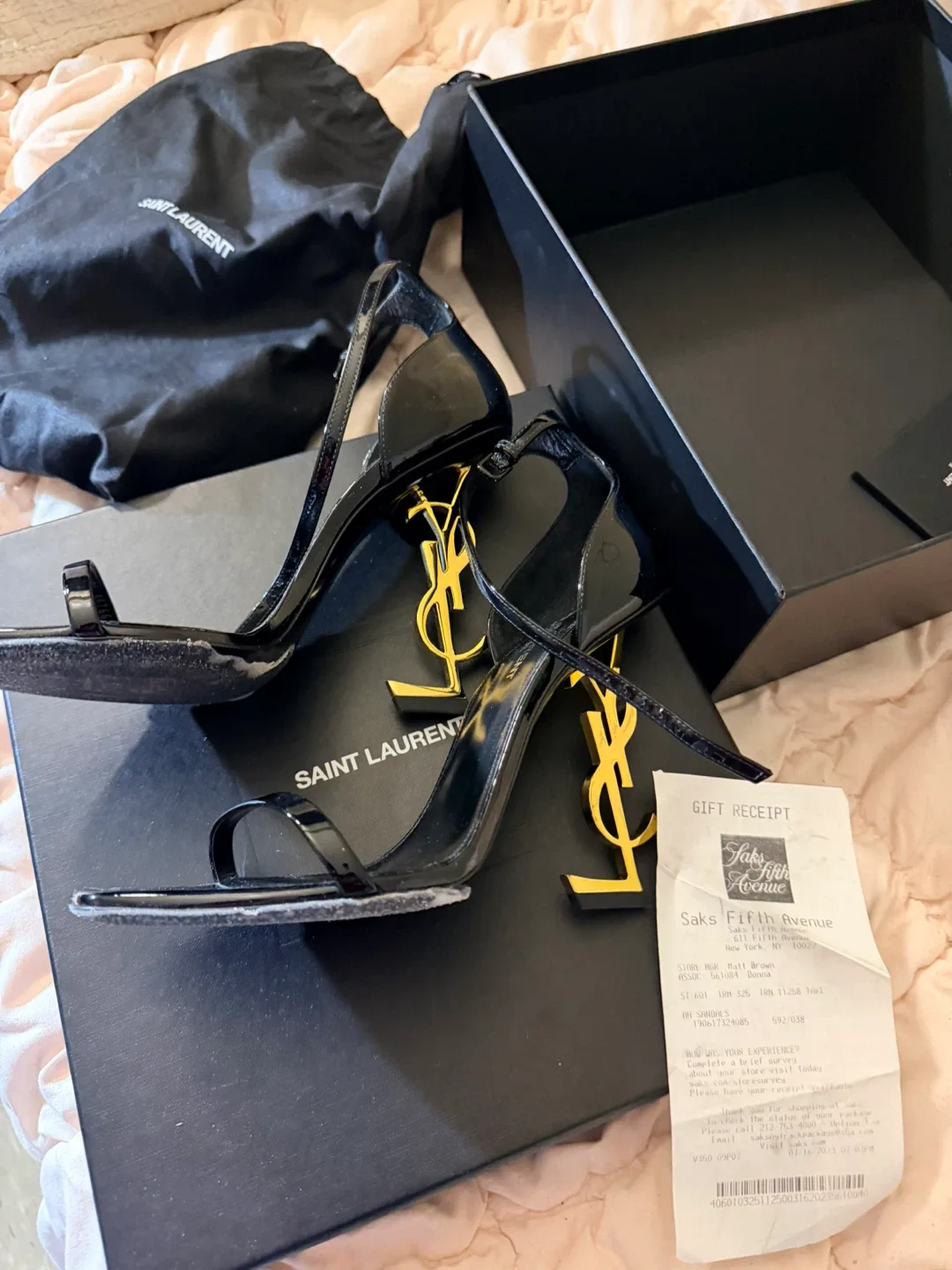 Saint Laurent Black Heels image indicator(4)