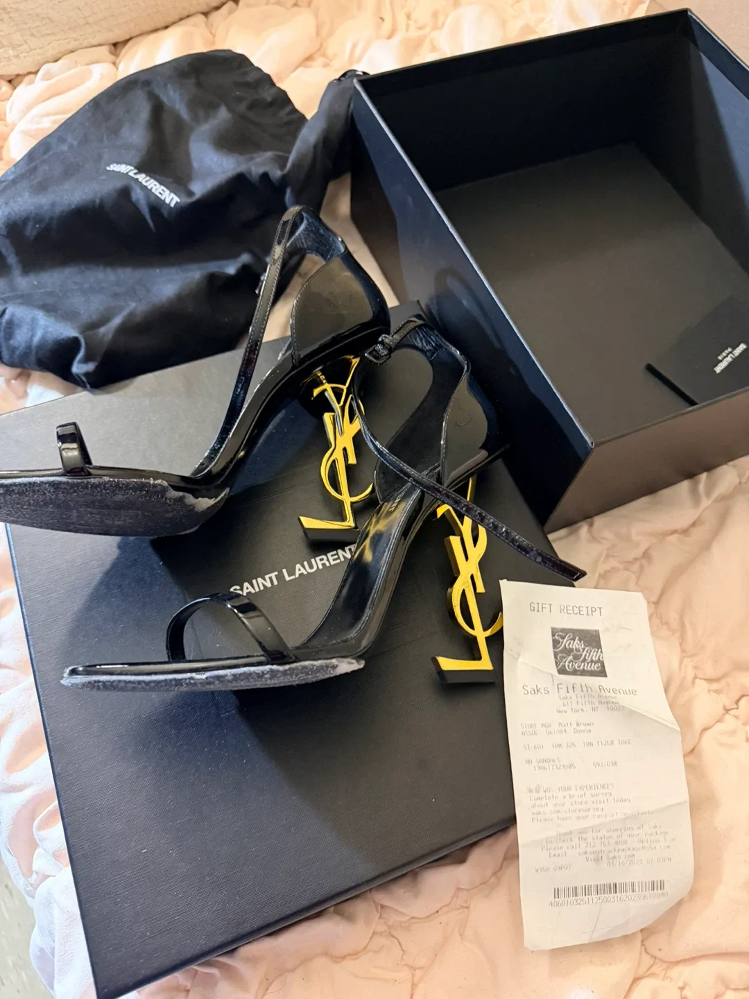 Saint Laurent Black Heels image indicator(3)