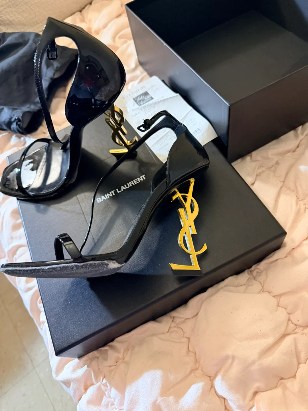 Saint Laurent Black Heels