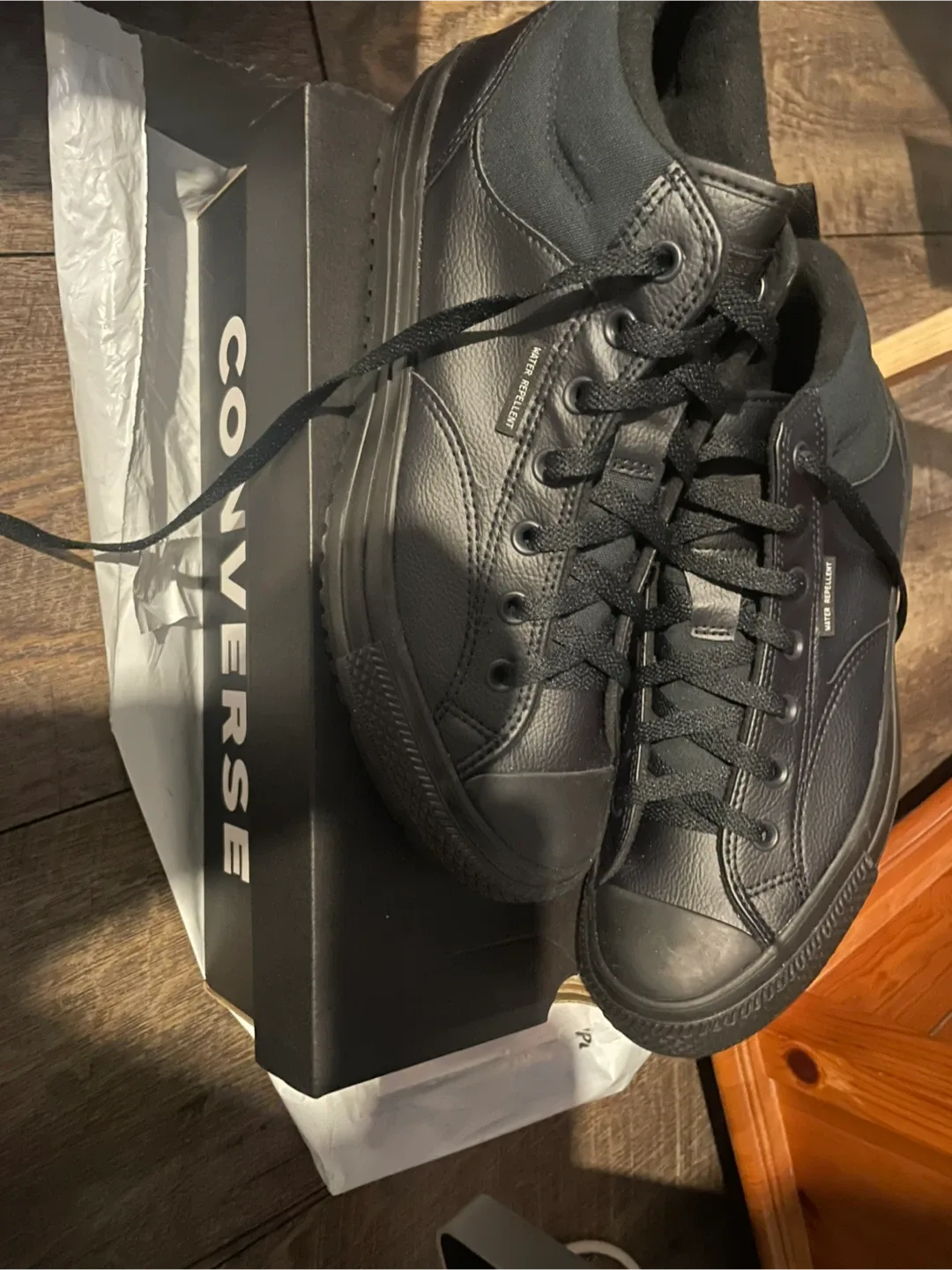 Converse All Star Lugged Water Repellent Black