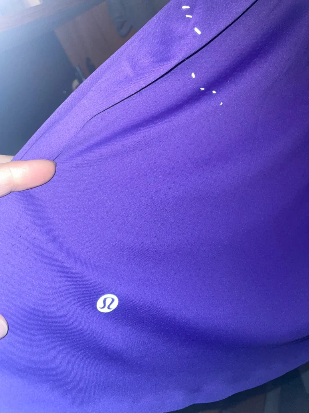 Lululemon Purple Fast and Free Men’s Singlet Size XXL image indicator(2)