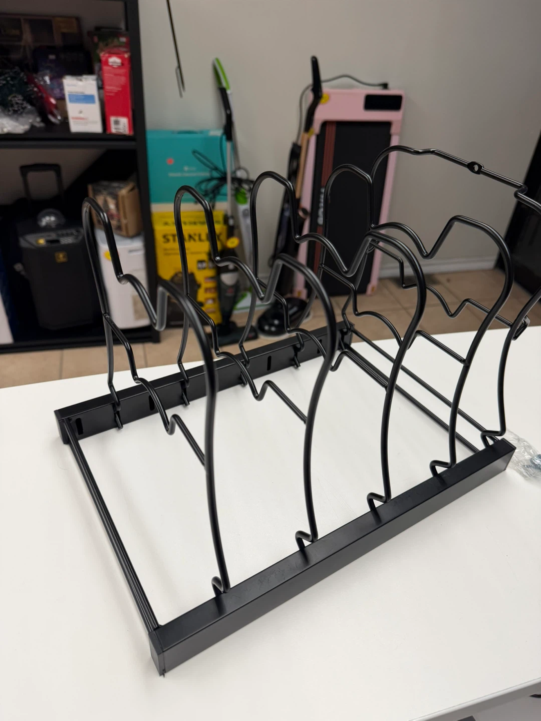 Simple Houseware 5 Tier Pan and Pot Rack - Black - photo 3