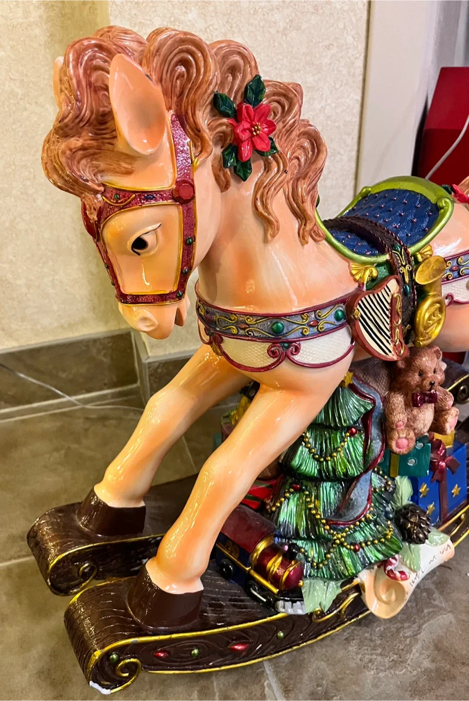 #Cleanout- Rocking Horse Figurine image indicator(2)
