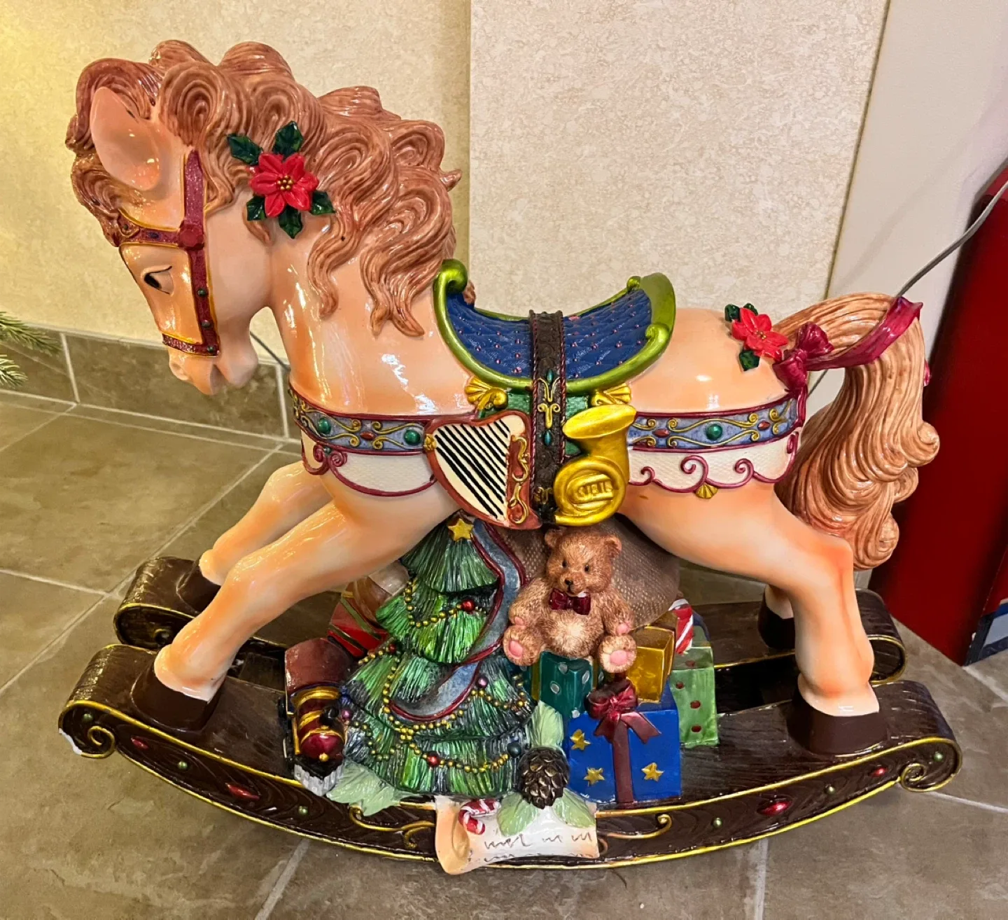 #Cleanout- Rocking Horse Figurine