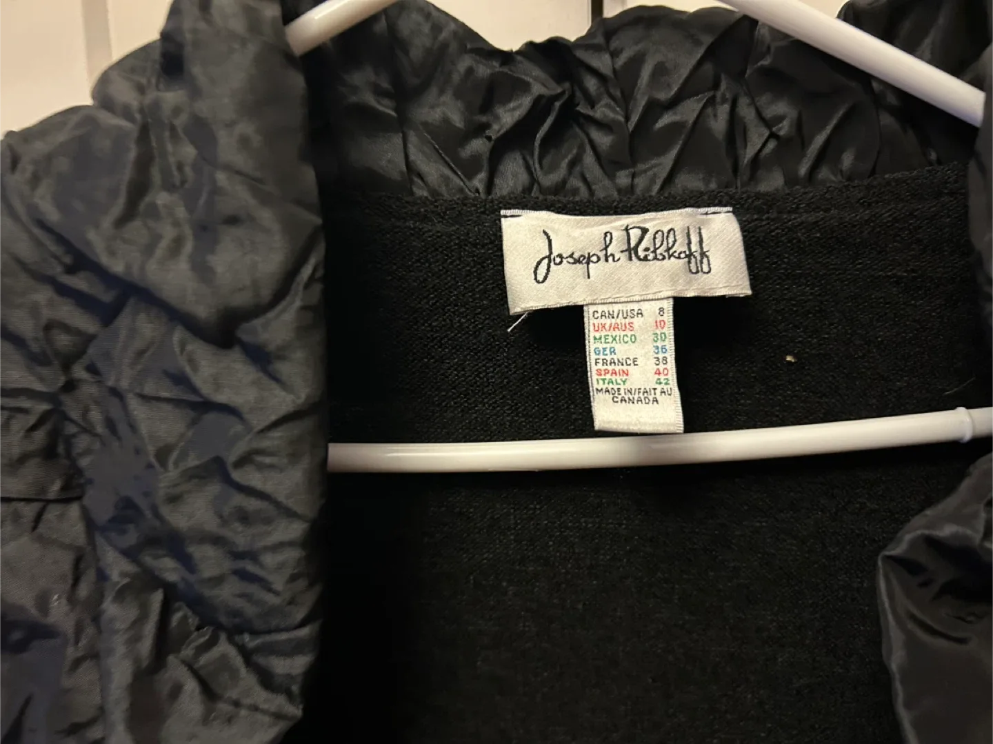 Joseph Ribkoff Black Jacket - Size 8 image indicator(2)