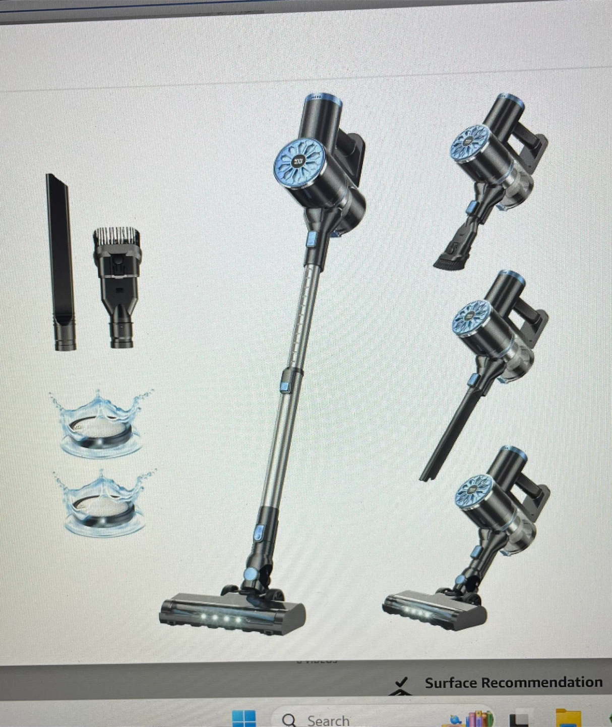 Cordless Stick Vacuum Cleaner brand new Vipsun