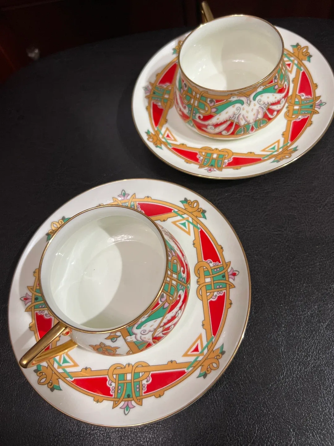 Imperial Porcelain St. Petersburg set of 2 Cup & Saucer
