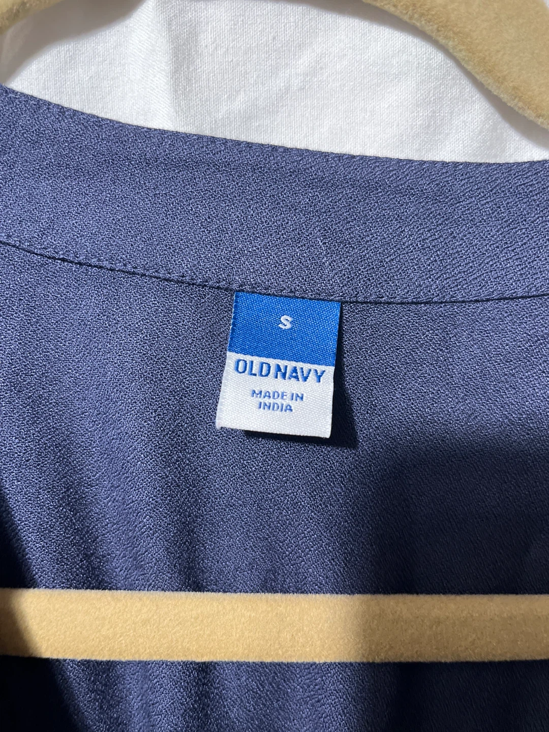 Old Navy Blue Top - Size S #Cleanout - photo 2