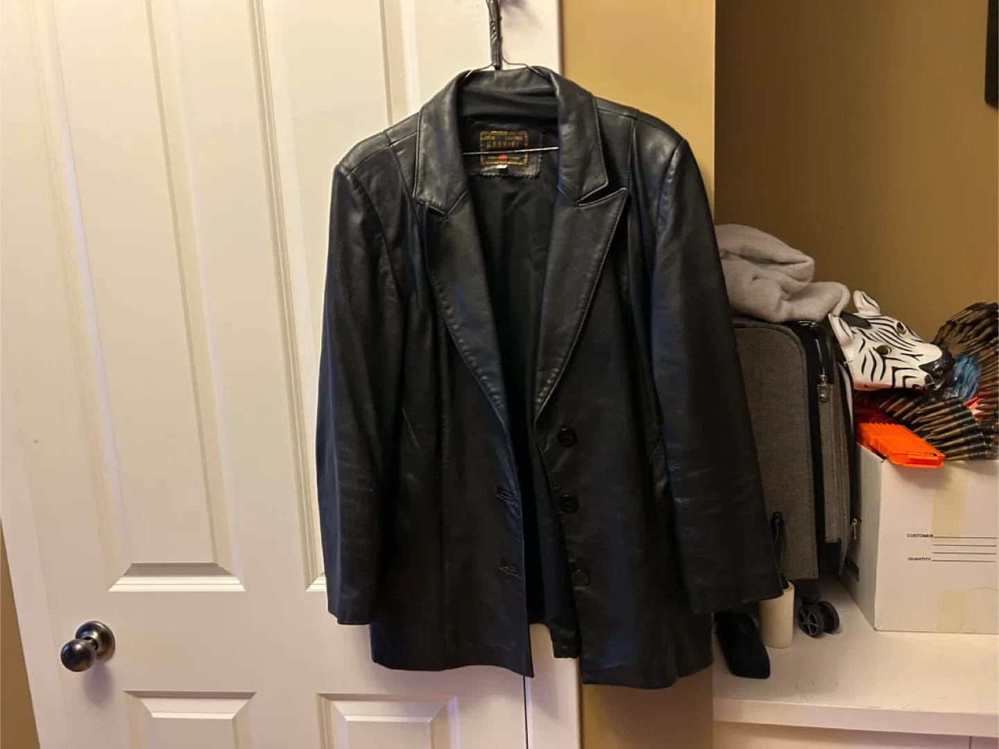 Gabriel Leather Jacket - Size L/G