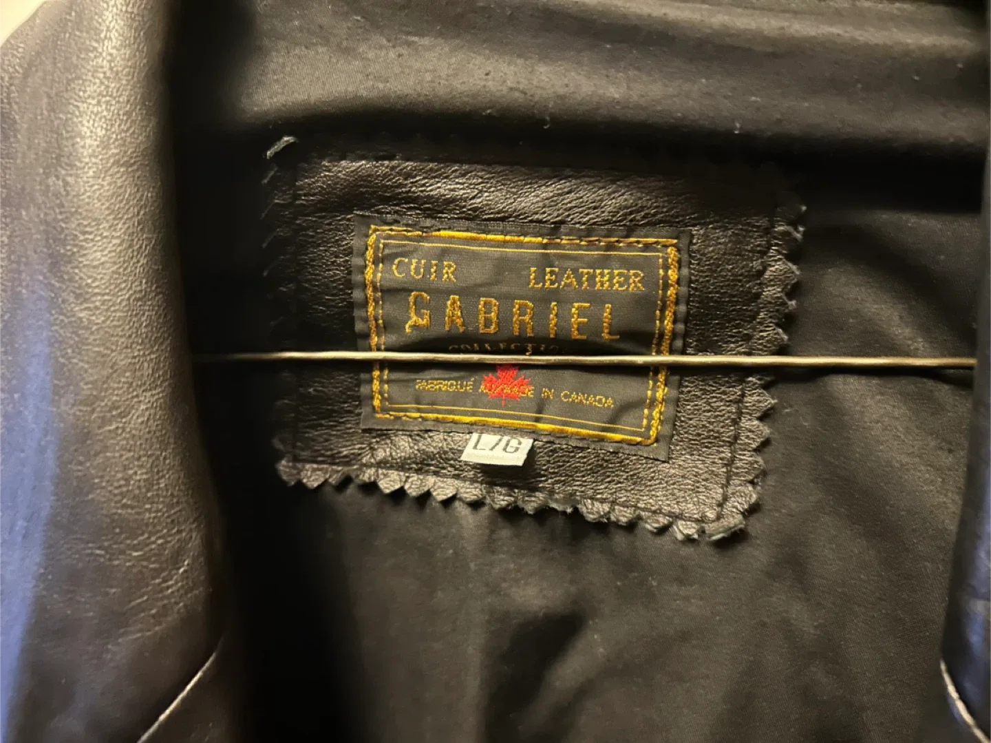 Gabriel Leather Jacket - Size L/G image indicator(2)