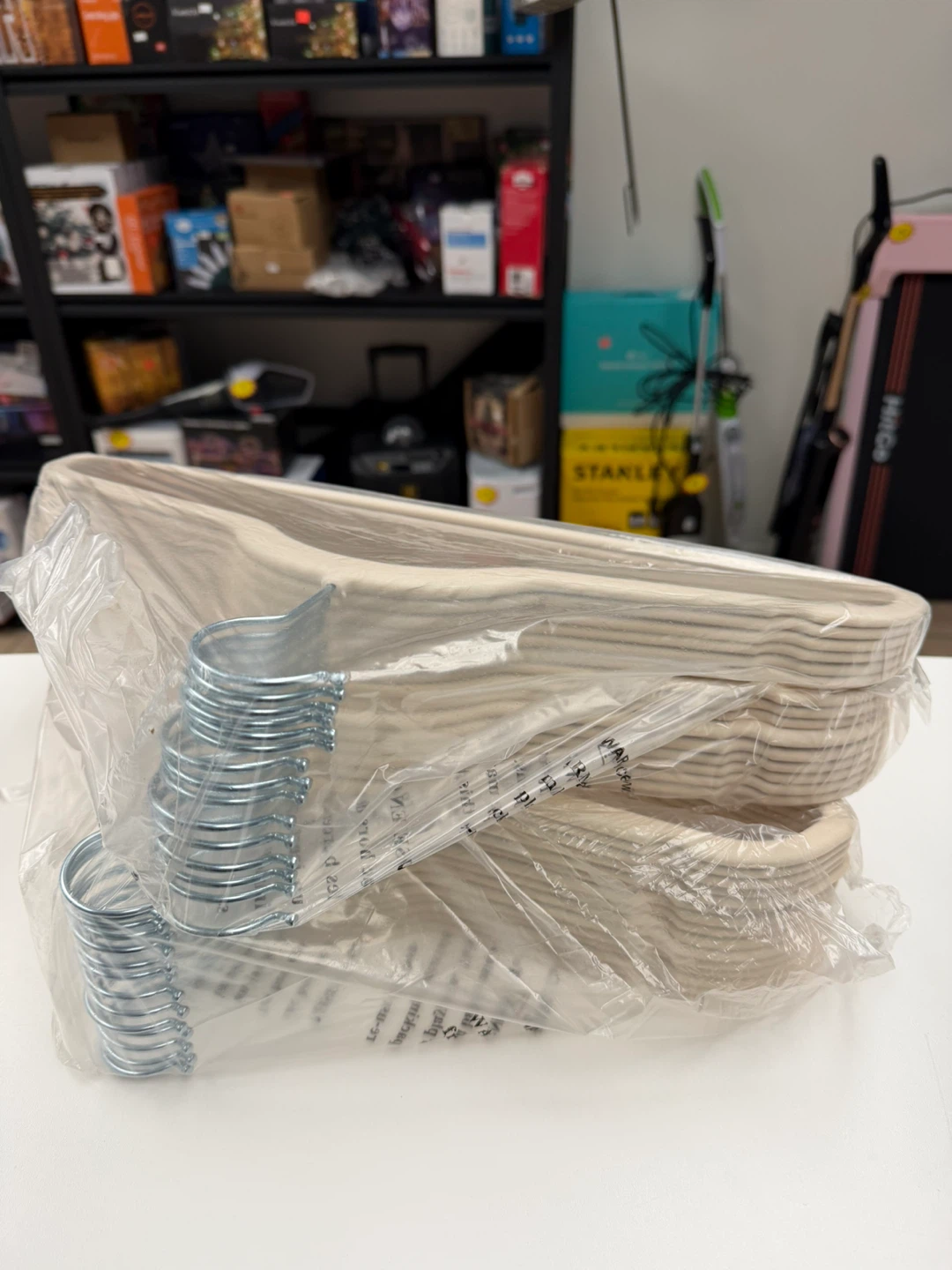 30 pack ivory velvet hangers - photo 2