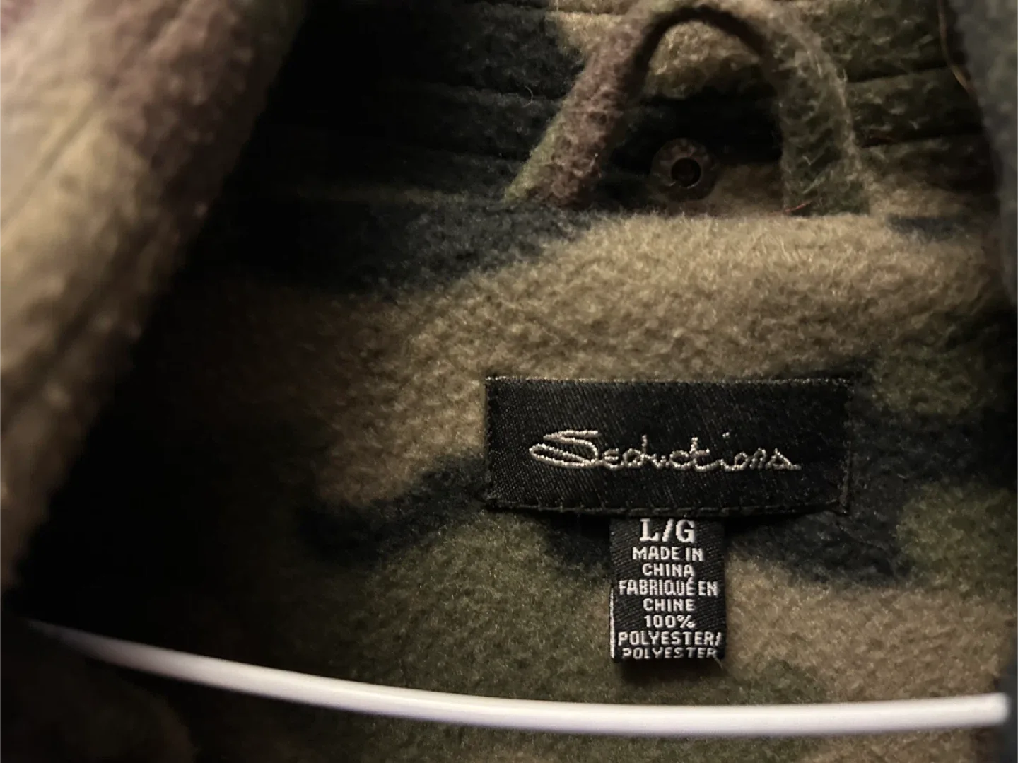 Sedutions Camo Fleece Jacket - Size L/G image indicator(3)