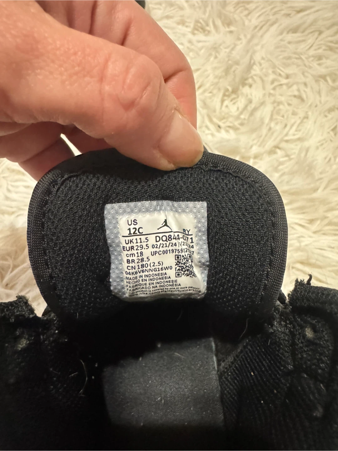 Jordan 1 Mid Toddler Size 12C Black/Gold - photo 3