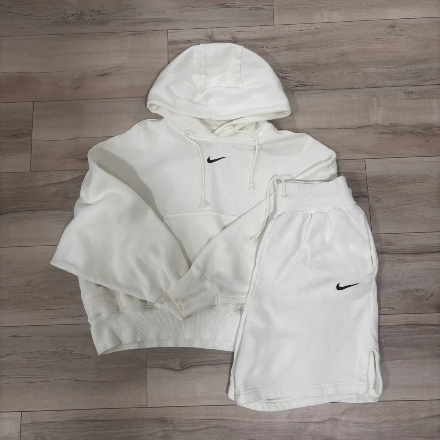 Nike Hoodie + Sweat Shorts Set