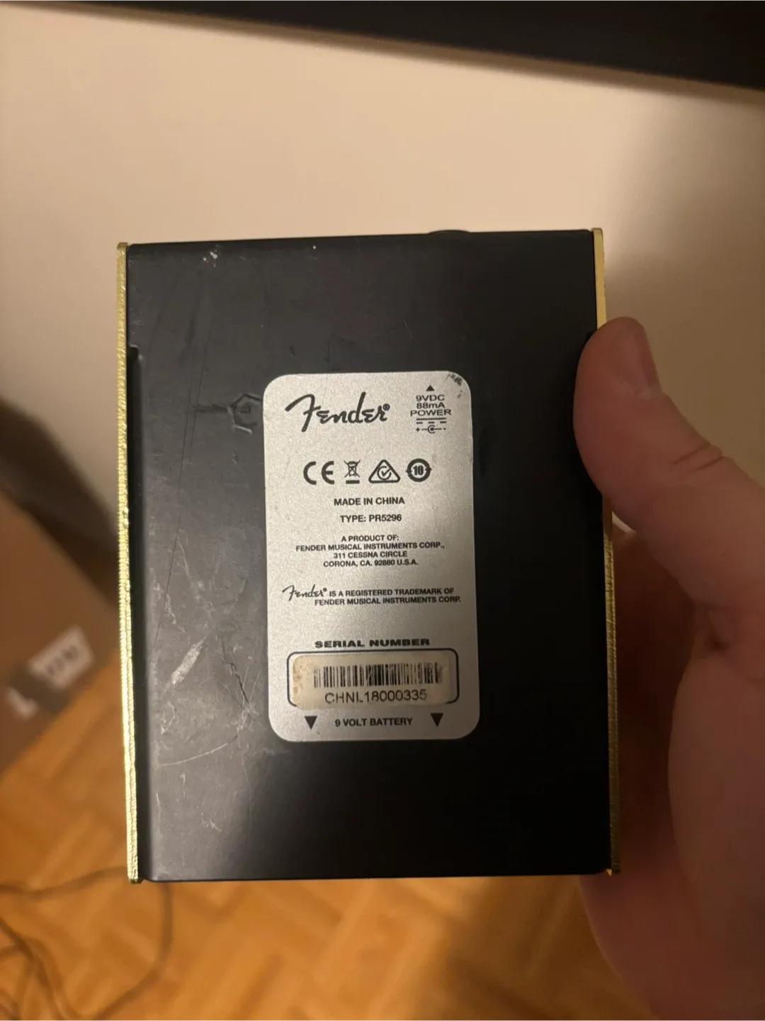 Fender Pugilist Distortion Guitar Pedal image indicator(2)