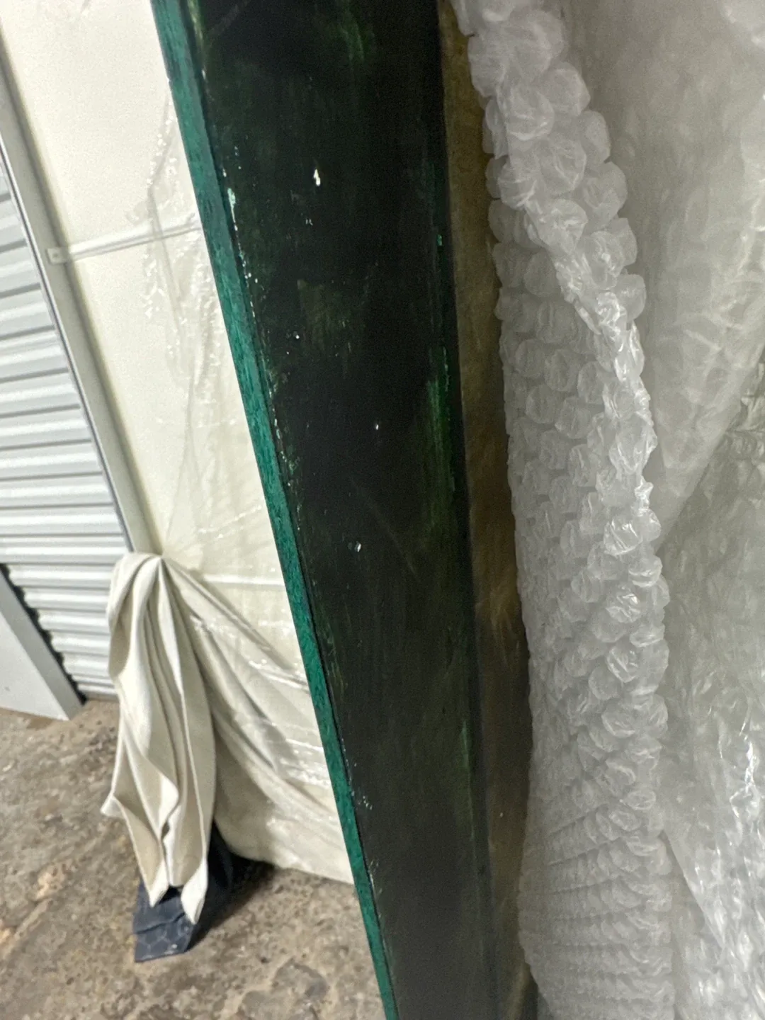 Decorative Glass Wall Panel with Cranes and People image indicator(4)