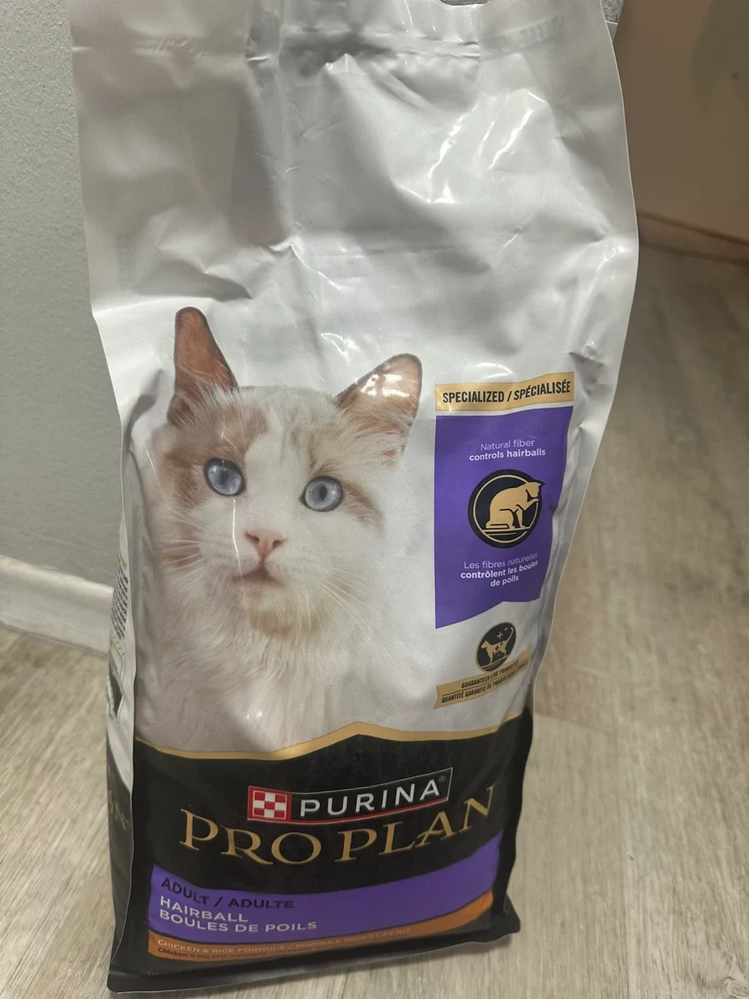 New Purina Pro Plan Hairball Cat Food - 7 lb