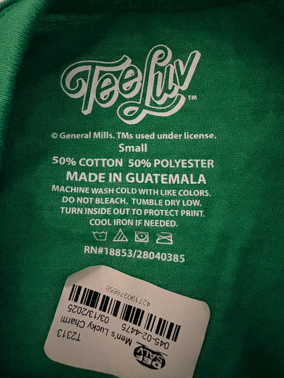 Graphic Tee Lucky Charms - Sz S image indicator(3)