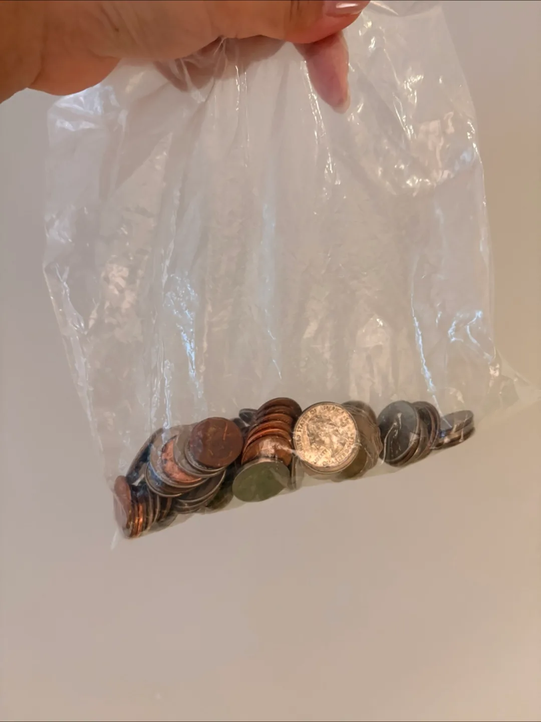 Bag of loose change