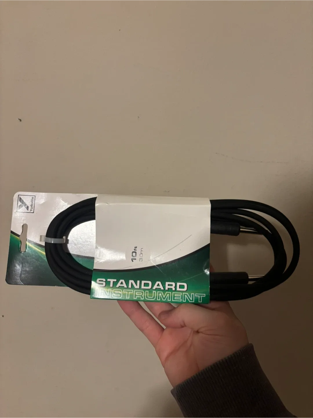 Yorkville Sound 10ft Instrument Cable - New