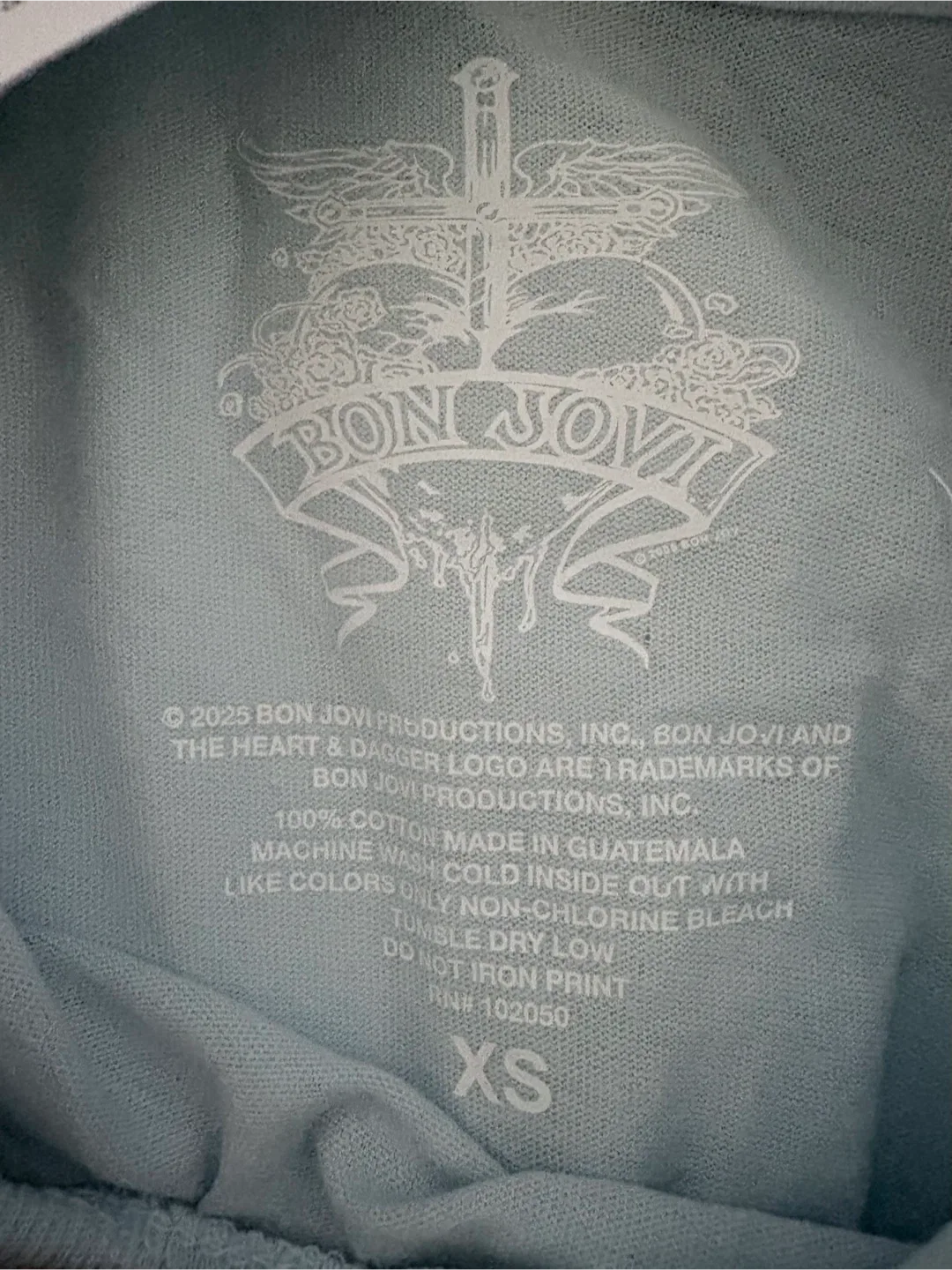 Band Tee Bon Jovi - Sz XS image indicator(4)