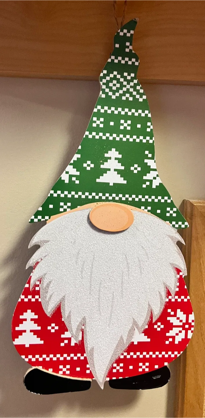 #Cleanout- Christmas Gnome Ornament