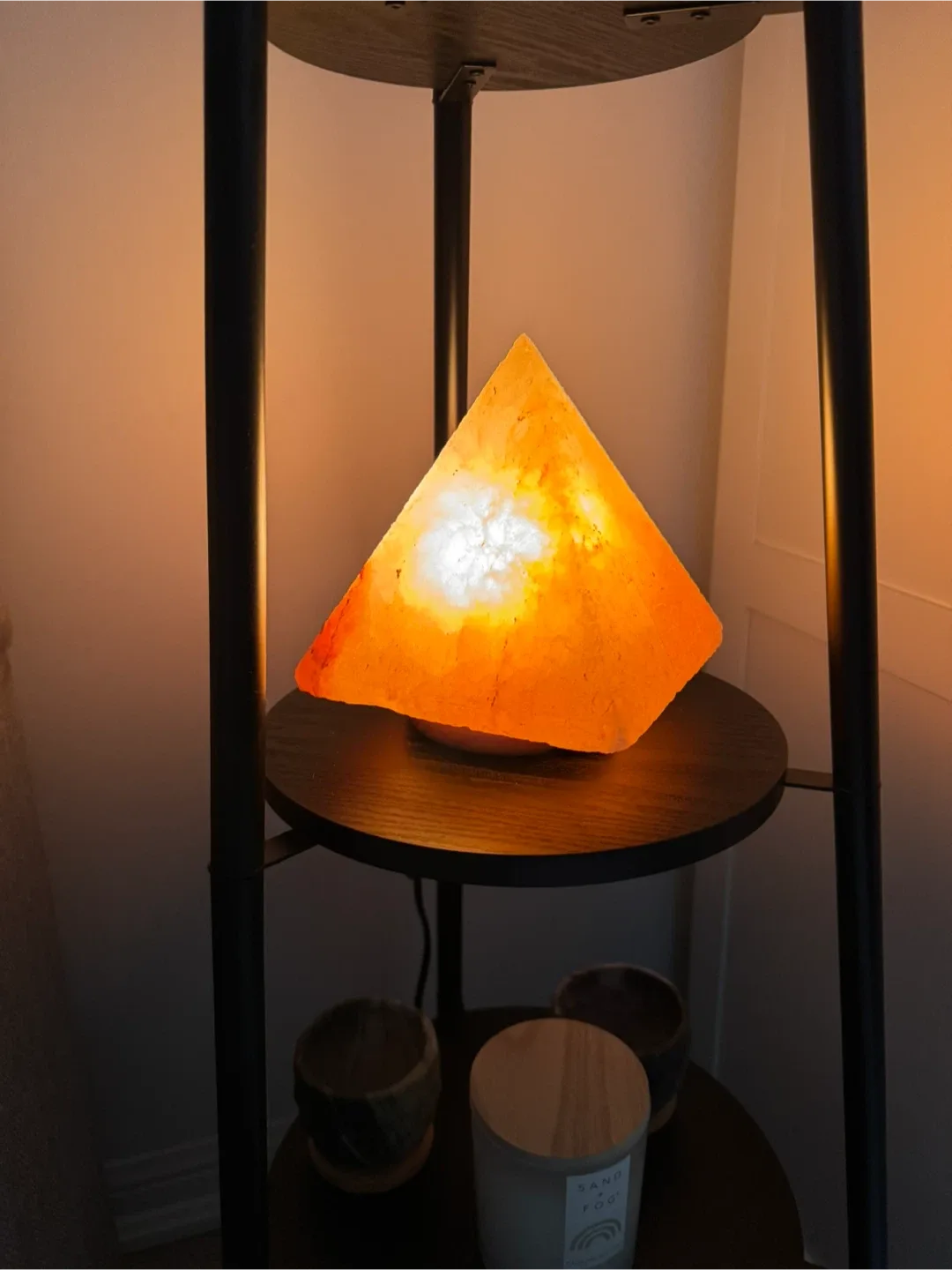 Himalayan Salt Lamp Pyramid Shape