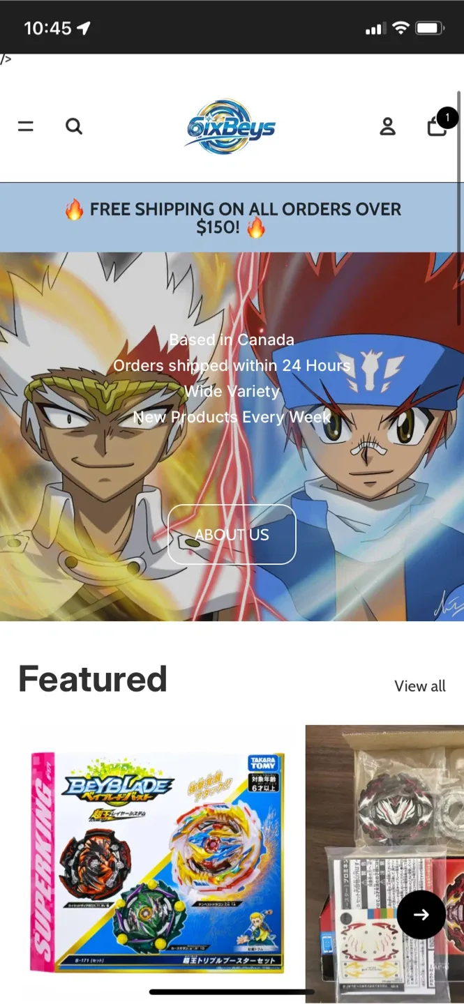 Beyblade 6ixBeys Shop