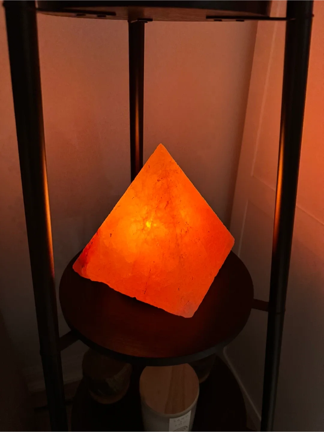 Himalayan Salt Lamp Pyramid Shape image indicator(2)
