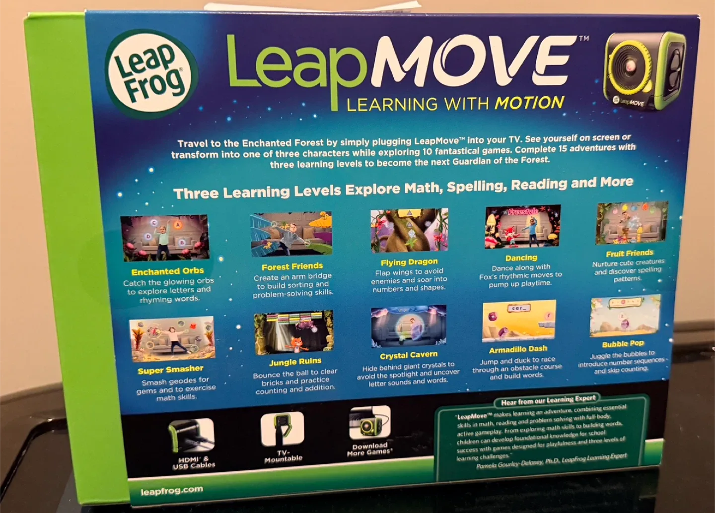 LeapFrog LeapMOVE Learning with Motion Game - New! image indicator(2)