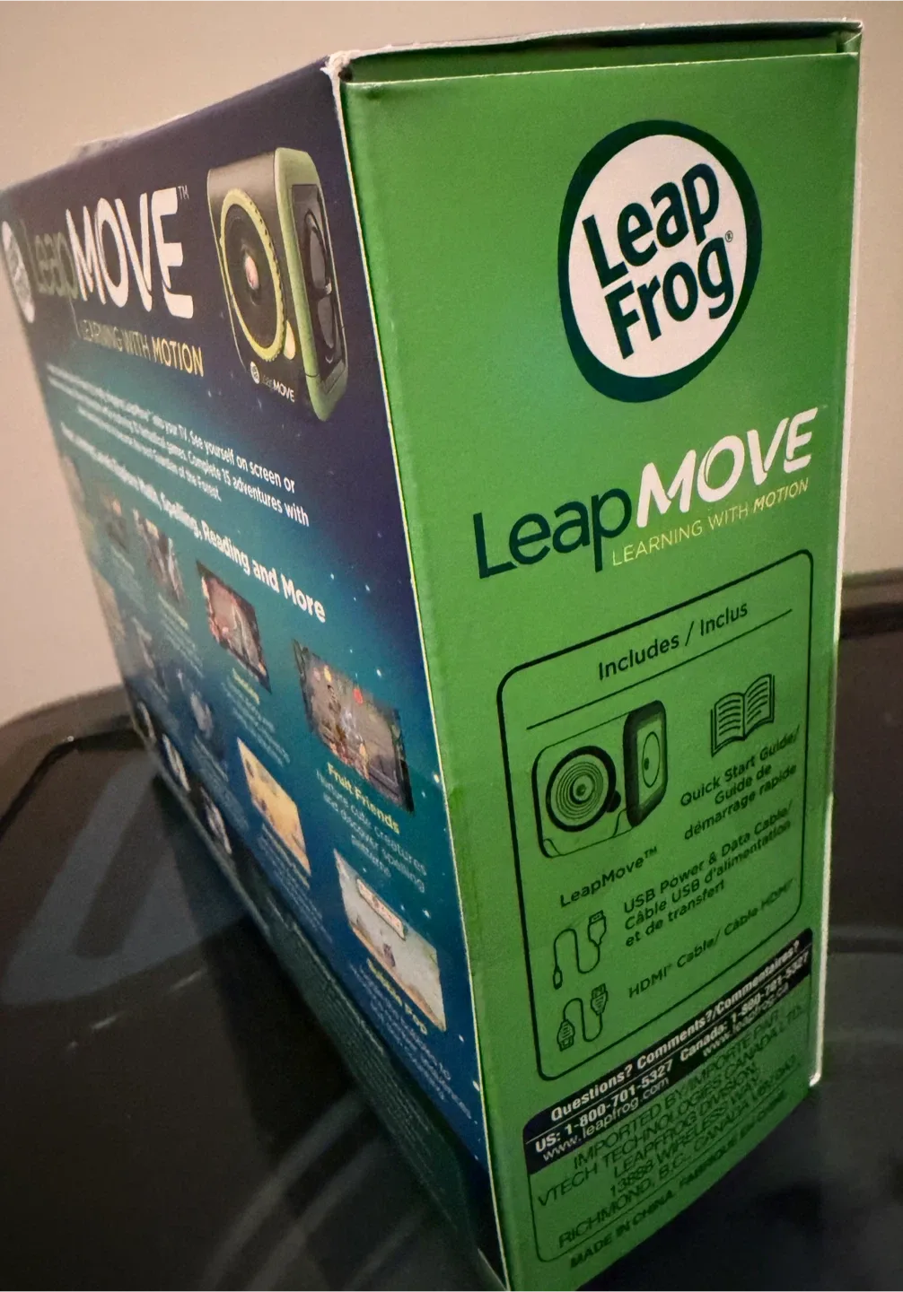 LeapFrog LeapMOVE Learning with Motion Game - New!