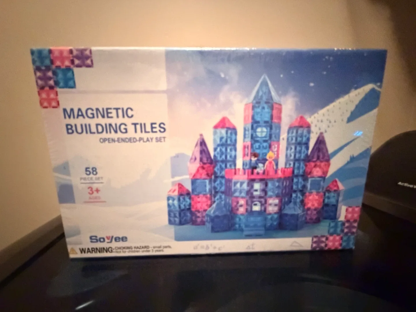 SoYee Magnetic Building Tiles - 58 Piece Set image indicator(2)