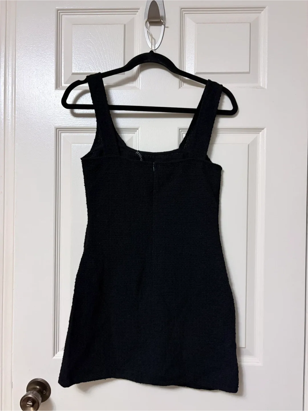 H&M Divided Black Tweed Dress - Sz XS image indicator(2)