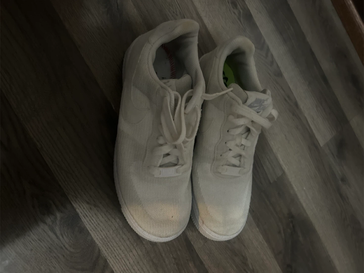 Nike Air Force 1 White Sneakers - photo 2