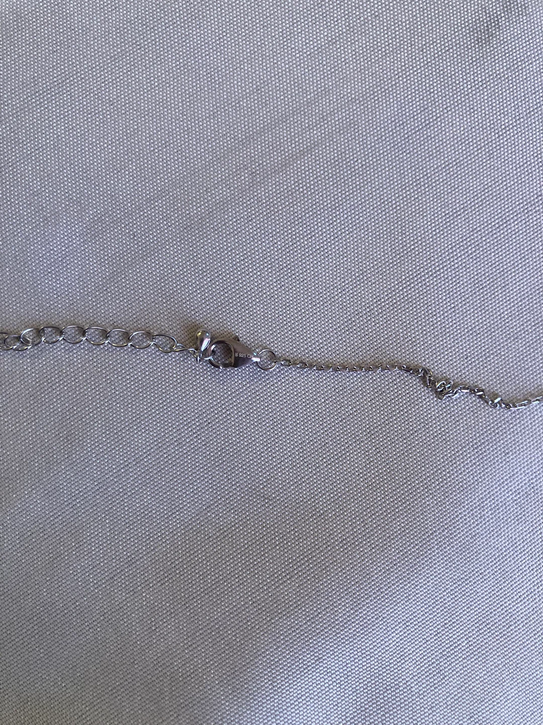 Sterling Silver Necklace w/ Swarovski Crystals - photo 3