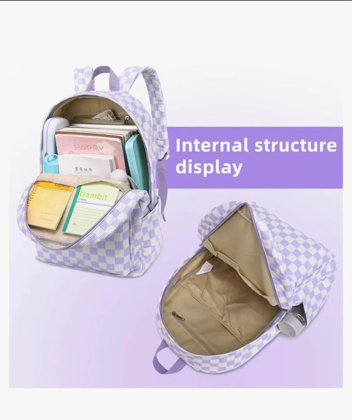 Brand new !! Backpack Set - Includes Lunch Bag & Pencil Case image indicator(3)