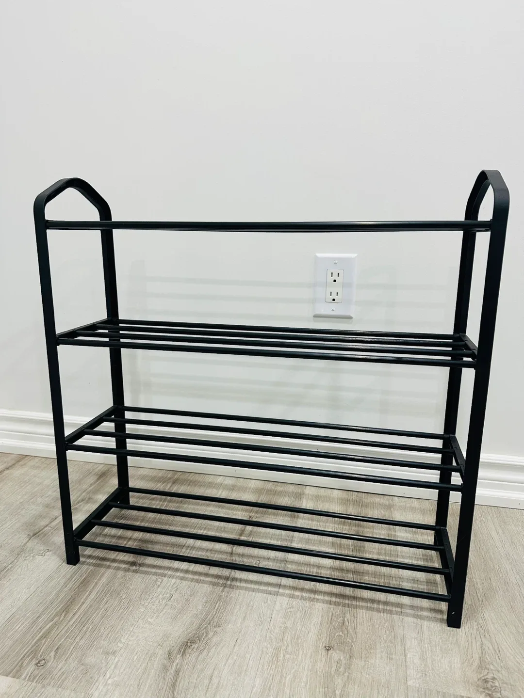 Black Metal Shoe Rack image indicator(2)