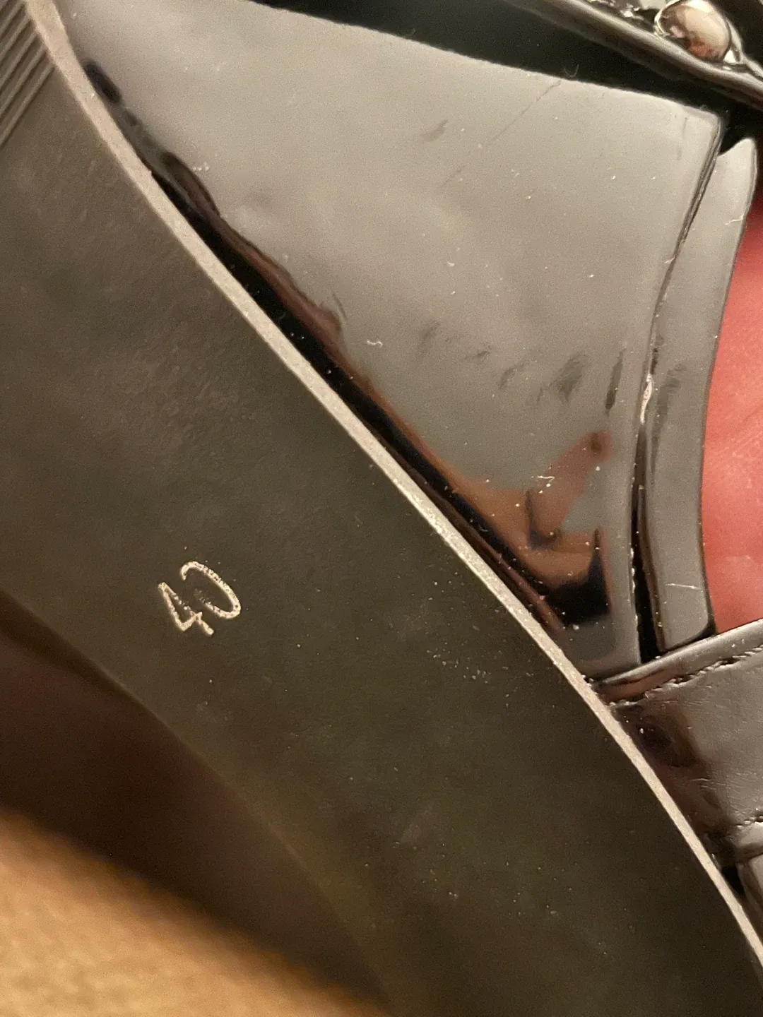 Black Strappy Platform Heels - Size 40 image indicator(5)