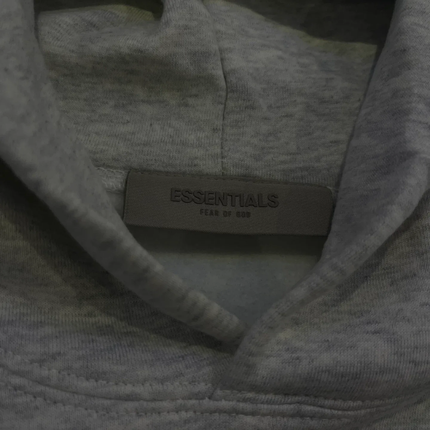 Grey Essentials Hoodie image indicator(3)